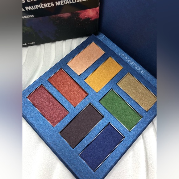 NIB- Japonesque Velvet Touch Metals Eye Shadow Palette - Picture 6 of 7